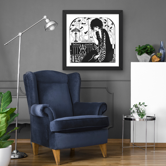 The Reader: Evelina - Art Print